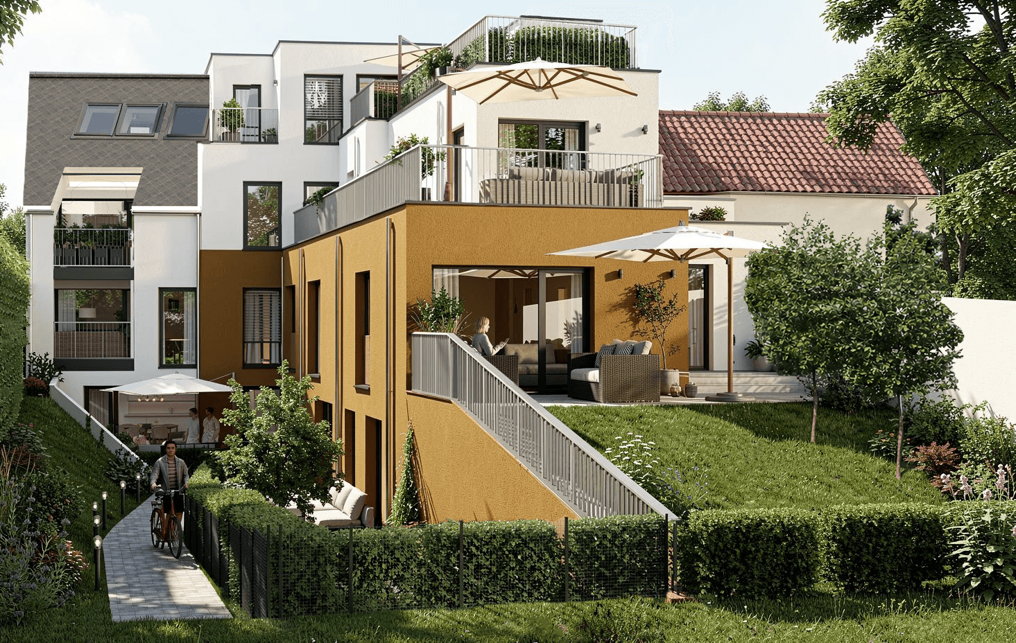 Im Grünen Laa - Außenansicht